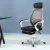 Artiss Mesh Office Chair Recliner, Black & White, Ergonomic Design with Built-in Storage, 150° Recline & Footrest
