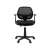 Artiss Mesh Office Chair Black Mid Back Ergonomic Desk Chair with Lumbar Support, Armrests, 50x48cm, Adjustable Height