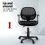 Artiss Mesh Office Chair Black Mid Back Ergonomic Desk Chair with Lumbar Support, Armrests, 50x48cm, Adjustable Height Artiss Mesh Office Chair Black Mid Back Ergonomic Desk Chair with Lumbar Support, Armrests, 50x48cm, Adjustable Height