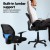 Artiss Mesh Office Chair Black Mid Back Ergonomic Desk Chair with Lumbar Support, Armrests, 50x48cm, Adjustable Height Artiss Mesh Office Chair Black Mid Back Ergonomic Desk Chair with Lumbar Support, Armrests, 50x48cm, Adjustable Height