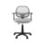 Artiss Mesh Office Chair Grey, Mid Back Ergonomic Computer Desk Chair with Lumbar Support, Adjustable Height, 50x48cm Artiss Mesh Office Chair Grey, Mid Back Ergonomic Computer Desk Chair with Lumbar Support, Adjustable Height, 50x48cm