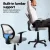 Artiss 2x Mesh Office Chair Grey, Mid Back, Adjustable Height, Lumbar Support, Ergonomic Desk Chair, 50x48x86-96cm Artiss 2x Mesh Office Chair Grey, Mid Back, Adjustable Height, Lumbar Support, Ergonomic Desk Chair, 50x48x86-96cm
