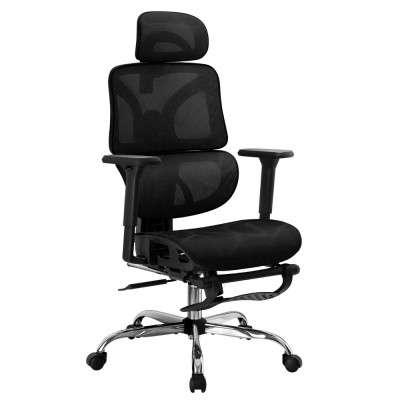 Artiss Ergonomic High Back Office Chair with Footrest, Mesh Material, Adjustable, Black, 135kg Capacity, 1-Year Warranty Artiss Ergonomic High Back Office Chair with Footrest, Mesh Material, Adjustable, Black, 135kg Capacity, 1-Year Warranty