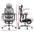 Artiss Ergonomic High Back Office Chair with Footrest, Mesh, Adjustable, Grey, 135kg Capacity, 360° Swivel