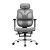Artiss Ergonomic High Back Office Chair with Footrest, Mesh, Adjustable, Grey, 135kg Capacity, 360° Swivel