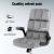 Artiss Office Chair Grey Velvet Mid-Back Ergonomic Desk Chair with Armrests, Height Adjustable, 150kg Capacity Artiss Office Chair Grey Velvet Mid-Back Ergonomic Desk Chair with Armrests, Height Adjustable, 150kg Capacity