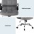 Artiss Office Chair Grey Velvet Mid-Back Ergonomic Desk Chair with Armrests, Height Adjustable, 150kg Capacity Artiss Office Chair Grey Velvet Mid-Back Ergonomic Desk Chair with Armrests, Height Adjustable, 150kg Capacity