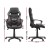 Artiss Gaming Office Chair, PU Leather & Mesh, Grey, Ergonomic High-Back, Adjustable Height, 360° Swivel