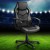 Artiss Gaming Office Chair, PU Leather & Mesh, Grey, Ergonomic High-Back, Adjustable Height, 360° Swivel