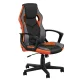 Artiss High-Back Orange Gaming Office Chair - PU Leather & Mesh, Adjustable, 360° Swivel, Tilt, 150kg Capacity Artiss High-Back Orange Gaming Office Chair - PU Leather & Mesh, Adjustable, 360° Swivel, Tilt, 150kg Capacity