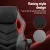 Artiss Gaming Office Chair, Premium PU Leather & Mesh, Red, Ergonomic Design, High-Back Support, Adjustable Height Artiss Gaming Office Chair, Premium PU Leather & Mesh, Red, Ergonomic Design, High-Back Support, Adjustable Height