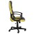 Artiss Gaming Office Chair Yellow High Back Racing Style PU Leather Mesh, Adjustable Height, 150kg Capacity