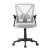 Artiss Mesh Office Chair, Mid Back, Grey, 66x66x86-96cm, Ergonomic, Adjustable Lumbar Support, Flip-Up Armrests Artiss Mesh Office Chair, Mid Back, Grey, 66x66x86-96cm, Ergonomic, Adjustable Lumbar Support, Flip-Up Armrests