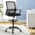 Artiss Ergonomic Mesh Drafting Chair - Adjustable Height, Lumbar Support, Chrome Base, Swivel, Black, 150kg Capacity Artiss Ergonomic Mesh Drafting Chair - Adjustable Height, Lumbar Support, Chrome Base, Swivel, Black, 150kg Capacity