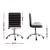 Artiss Black PU Leather Office Chair - Low Back, Adjustable Height, 360° Swivel, Metal Base, Padded Seat, 150kg Capacity Artiss Black PU Leather Office Chair - Low Back, Adjustable Height, 360° Swivel, Metal Base, Padded Seat, 150kg Capacity