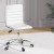 Artiss White PU Leather Office Chair, Low Back Design with 360° Rotation, Height Adjustable, 5-Wheel Metal Base Artiss White PU Leather Office Chair, Low Back Design with 360° Rotation, Height Adjustable, 5-Wheel Metal Base