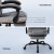 Artiss Executive Office Chair with Fabric Seat, High Back, Footrest, 360° Swivel, Recline, Grey, 120kg Capacity Artiss Executive Office Chair with Fabric Seat, High Back, Footrest, 360° Swivel, Recline, Grey, 120kg Capacity