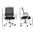 Artiss Mid-Back Mesh Office Chair - Ergonomic, Breathable, Height Adjustable with 360° Swivel & Chrome Base