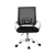 Artiss Mid-Back Mesh Office Chair - Ergonomic, Breathable, Height Adjustable with 360° Swivel & Chrome Base