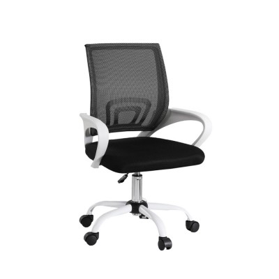 Artiss Mid-Back Mesh Office Chair - Ergonomic, Breathable, Height Adjustable with 360° Swivel & Chrome Base Artiss Mid-Back Mesh Office Chair - Ergonomic, Breathable, Height Adjustable with 360° Swivel & Chrome Base