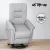 Artiss Recliner Chair, PU Leather, Grey, 78x92x105cm, Lift Assist, Ergonomic Design, Remote-Controlled Comfort