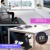 140cm Artiss Electric Standing Desk with Black Desktop and Everfit Mini Pedal Exercise Bike for Home Office Fitness