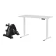 Artiss 120cm Electric Standing Desk with Motorised Height and Under-Desk Exercise Bike for Home Office Fitness