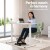 Artiss 120cm Electric Standing Desk with Motorised Height and Under-Desk Exercise Bike for Home Office Fitness