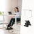 Artiss 120cm Electric Standing Desk with Motorised Height and Under-Desk Exercise Bike for Home Office Fitness