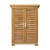 Gardeon Portable Fir Wood Garden Storage Cabinet, 69x43x96cm - Weatherproof with Adjustable Shelf & Asphalt Roof