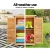 Gardeon Portable Fir Wood Garden Storage Cabinet, 69x43x96cm - Weatherproof with Adjustable Shelf & Asphalt Roof