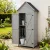Gardeon Grey Outdoor Storage Cabinet - Weatherproof Fir Wood & PVC Roof, 69x39x182cm, Lockable, 3 Shelves, Easy Assembly