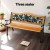 Gardeon 126cm Wooden Cast Iron 3-Seater Garden Bench with Rose Pattern Backrest - Weather-Resistant Patio Furniture