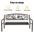 Gardeon Bronze 3-Seater Steel Garden Bench - Vintage Design, Rust-Resistant, Indoor/Outdoor Furniture, 260kg Capacity