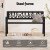 Gardeon Outdoor Garden Bench - Steel 2 Seater, Black, Rust-Resistant, 118.5cm, Indoor/Outdoor, Easy Assembly
