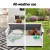 Gardeon 160L White Fir Wood Outdoor Storage Bench Box - Water-Resistant, Insect-Resistant, Indoor/Outdoor Use