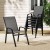 Gardeon 6PC Grey Outdoor Stackable Dining Chairs, Steel Frame & Textilene Fabric, Weather-Resistant, 150kg Capacity