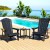 Gardeon 3-Piece Outdoor Adirondack Set Black—HDPE Weatherproof Chairs with Cup Holders & Side Table, 170kg Capacity