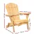 Gardeon Adirondack Wooden Beach Chair - Hemlock Wood, Foldable Patio Furniture, Large Armrests, Easy Assembly