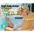 Gardeon Adirondack Wooden Beach Chair - Hemlock Wood, Foldable Patio Furniture, Large Armrests, Easy Assembly