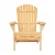 Gardeon Adirondack Wooden Beach Chair - Hemlock Wood, Foldable Patio Furniture, Large Armrests, Easy Assembly