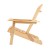 Gardeon Adirondack Wooden Beach Chair - Hemlock Wood, Foldable Patio Furniture, Large Armrests, Easy Assembly