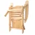 Gardeon Adirondack Outdoor Chairs Set of 2, Foldable Fir Wood Patio Furniture with Wide Armrests, Natural Finish