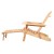 Gardeon 2PC Adirondack Outdoor Chairs & Ottoman Set, Hemlock Wood, Foldable Patio Furniture for Garden, 150kg Capacity