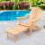 Gardeon Adirondack Outdoor Chair with Slide-Out Ottoman, Eco-Friendly Wooden Patio Furniture, Foldable & Durable Design