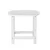 Gardeon White HDPE Outdoor Side Table: Weatherproof, 91kg Capacity, 47.5cm Height, Ideal for Patio & Garden Use