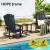 Gardeon Outdoor Black Adirondack Chair HDPE 80x90x94cm, Weather-Resistant, Cup Holder, 170kg Patio Lounge Gardeon Outdoor Black Adirondack Chair HDPE 80x90x94cm, Weather-Resistant, Cup Holder, 170kg Patio Lounge
