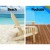 Gardeon 3PC Adirondack Chair Set: Fir Wood, Eco-Friendly Finish, High Back, Wide Armrests, 2 Chairs & Side Table Set