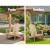Gardeon 3PC Adirondack Chair Set: Fir Wood, Eco-Friendly Finish, High Back, Wide Armrests, 2 Chairs & Side Table Set