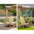 Gardeon 3PC Adirondack Chair Set: Fir Wood, Eco-Friendly Finish, High Back, Wide Armrests, 2 Chairs & Side Table Set